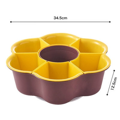 Rotating Drain Basket Snack Tray - UTILITY5STORE