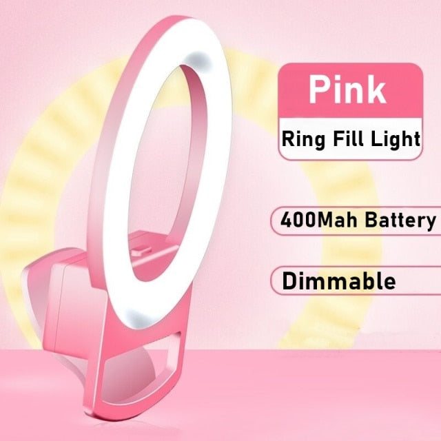 Portable LED Selfie Ring Lamp
