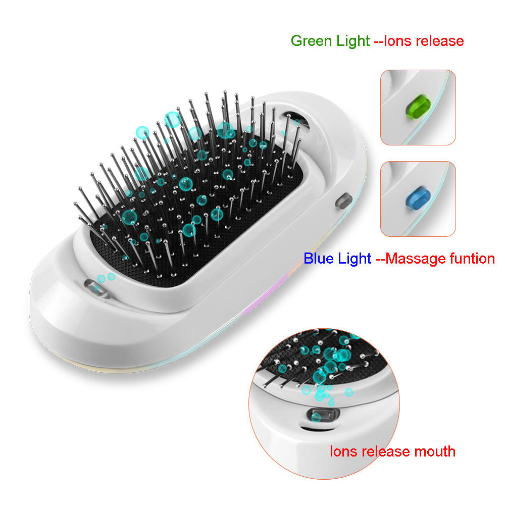 Negative Ion Massage Electric Hair Brush