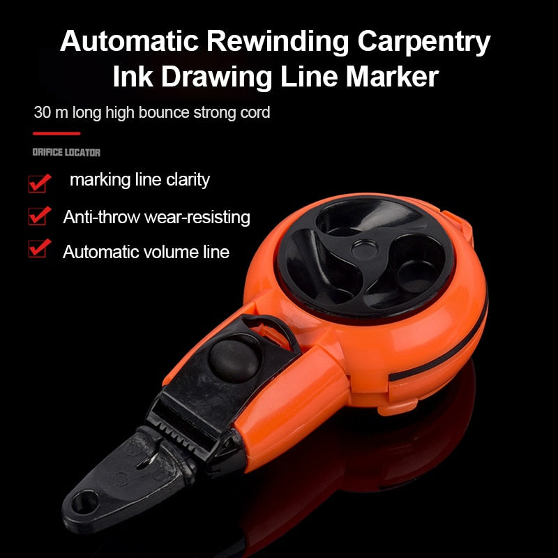 Automatic Rewinding Ink Line Marker
