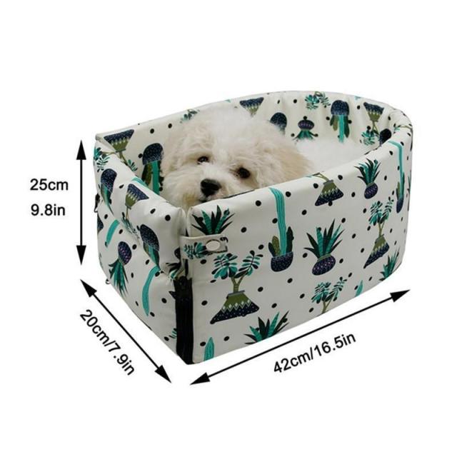 Car Portable Pet Carrier Comfy Bed