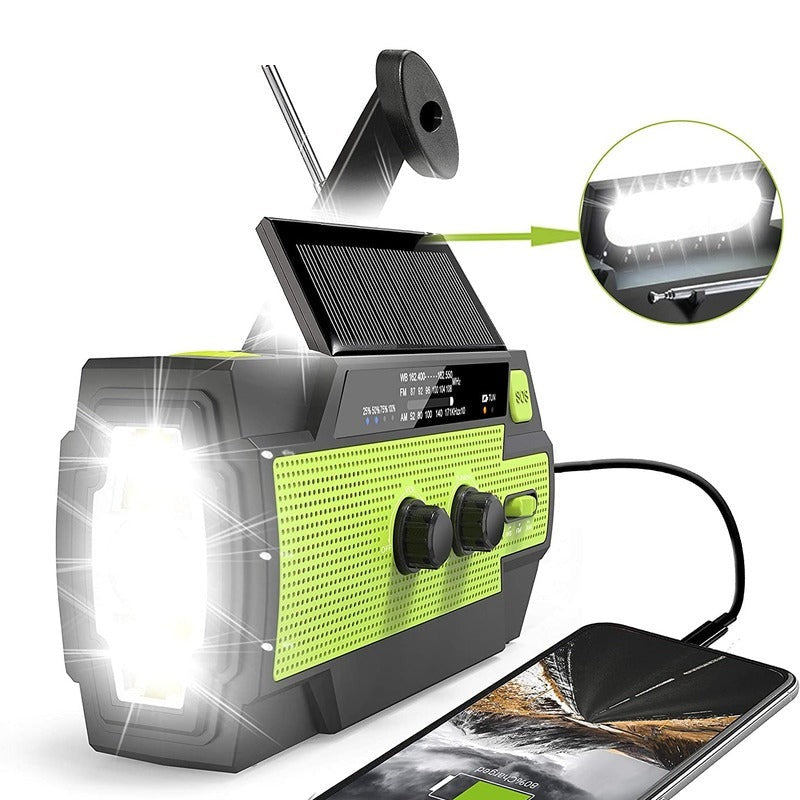 Multifunctional Solar Emergency Power Bank Light