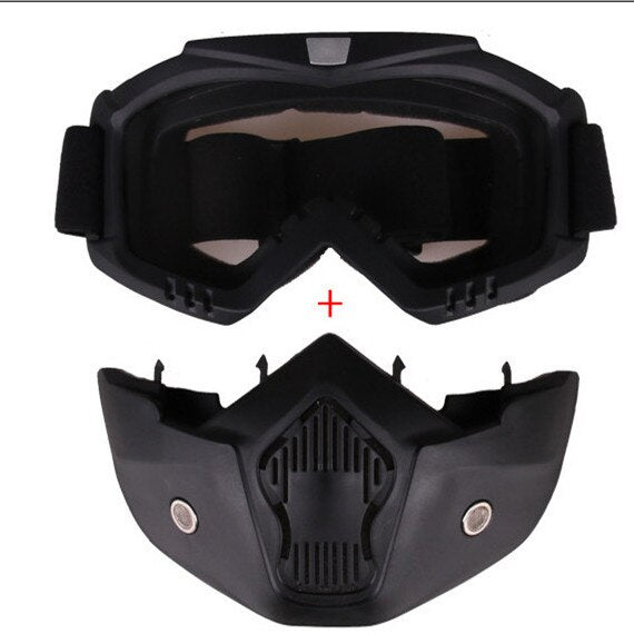 Windproof Motorcycle Snowboard Helmet Goggles