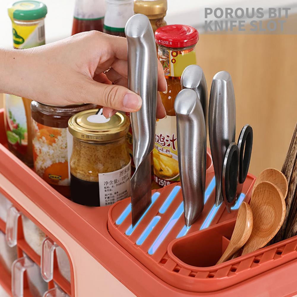 Multifunctional Kitchen Seasoning Holder Storage Organizer