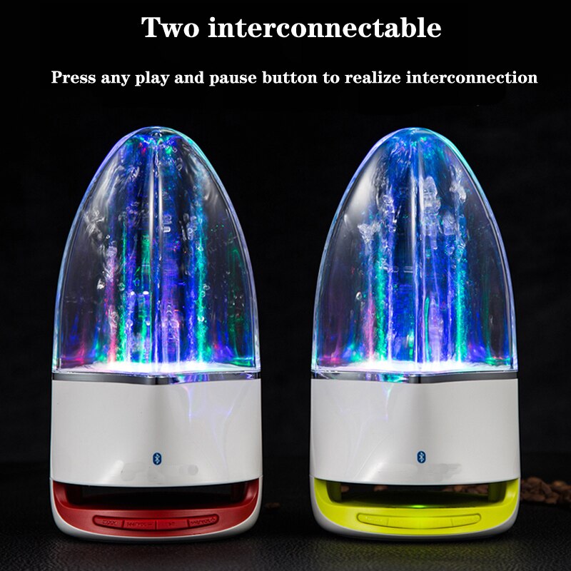 LED Dancing Water Fountain Speaker