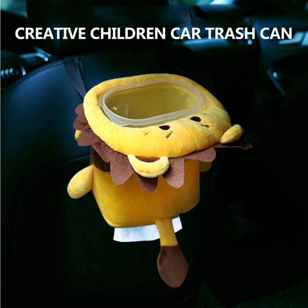 Animal Shape Kids Car Trash Can