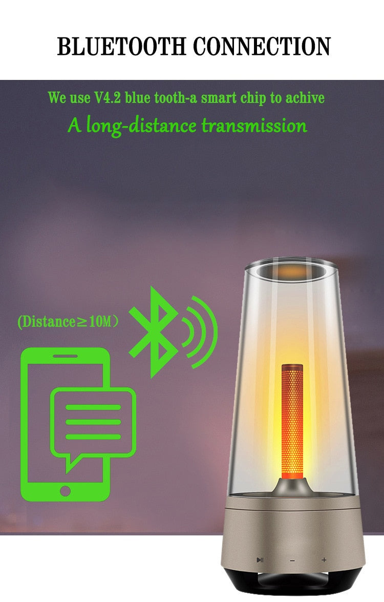 Portable Atmosphere Night Light Speaker