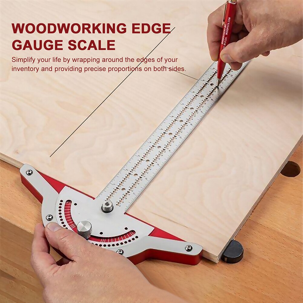 Woodwork Ultimate Layout Edge Ruler Tool