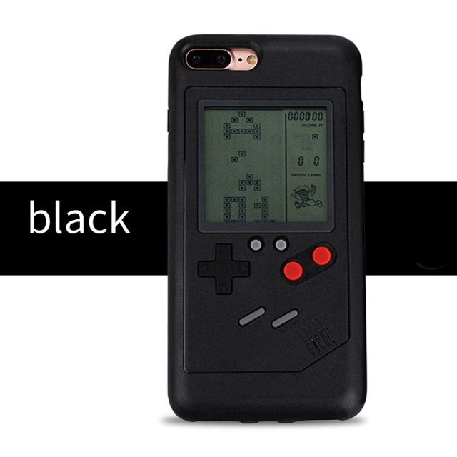 Retro Game Tetris Phone Case For iPhone Models