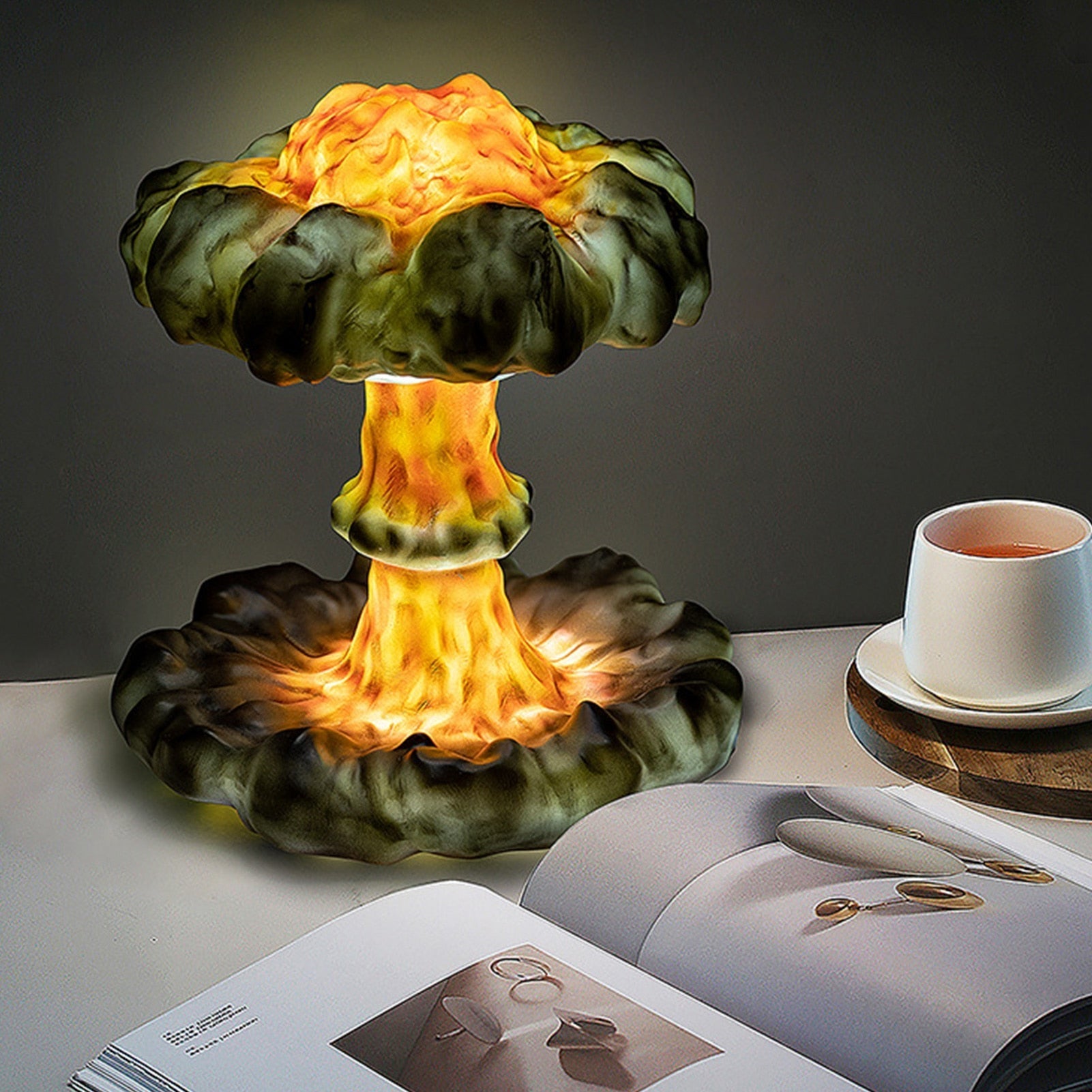 Creative 3D Mushroom Cloud Night Lamp
