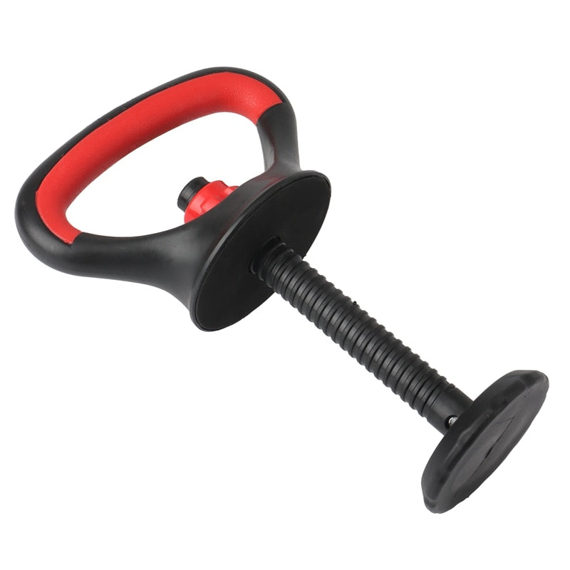 Adjustable Fitness Plate Weights Handle