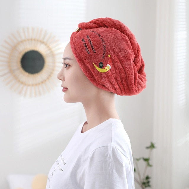 Magic Quick Women Hair Drying Towel