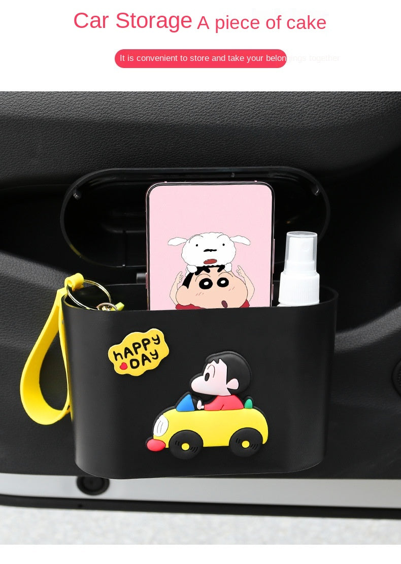 Cute Cartoon Car Door Trash Can