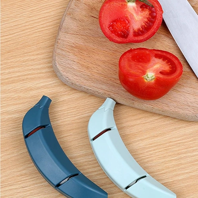 Banana Shape Creative Knife Sharpener Tool