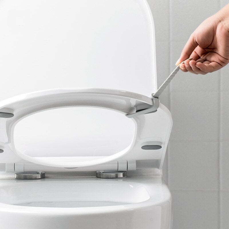 No-Touch Silicone Toilet Seat Lifter Clip