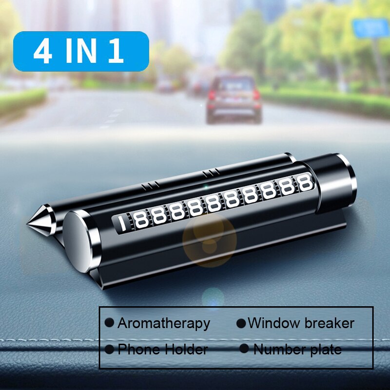 4in1 Safety Hammer Car Aromatherapy Phone Holder - UTILITY5STORE