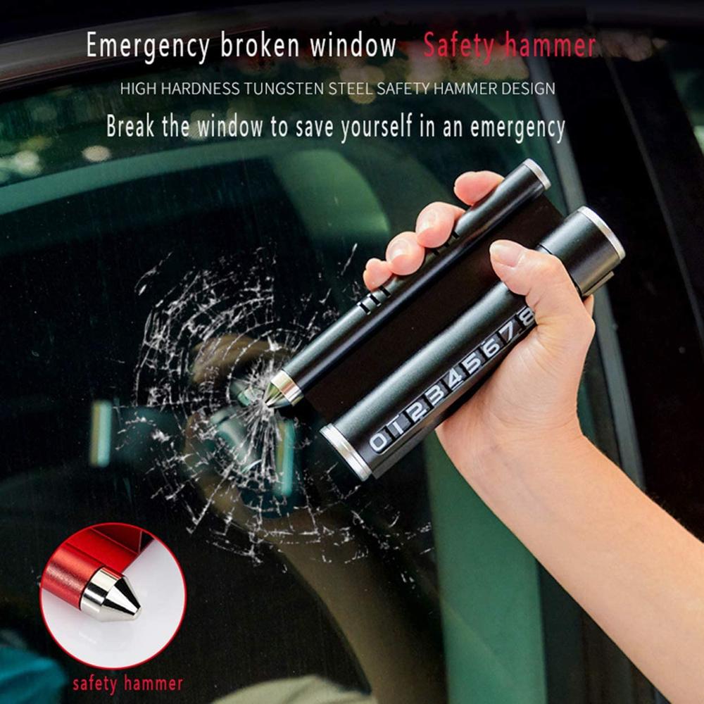 4in1 Safety Hammer Car Aromatherapy Phone Holder - UTILITY5STORE