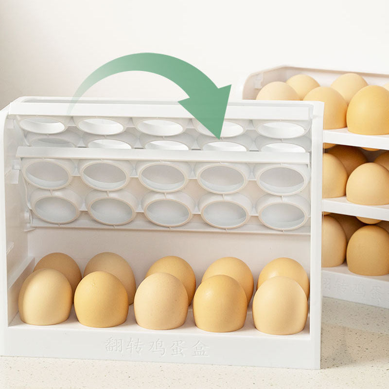 Multi-Layer Practical Egg Fridge Organizer Box