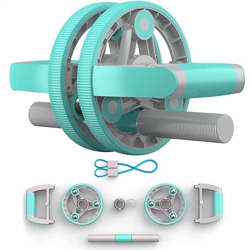 Self-Retracting Home Fitness Abdominal Wheel Roller