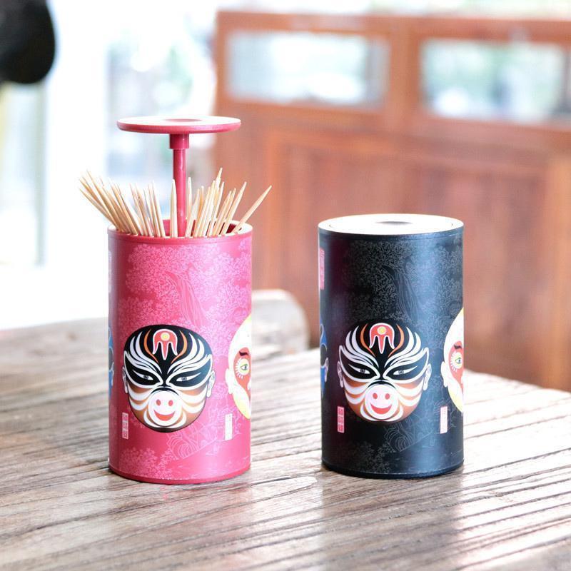 Creative Automatic Pop-up Toothpick Dispenser