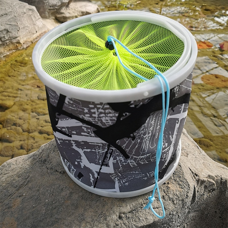 Foldable Canvas Camping Fishing Bucket - UTILITY5STORE