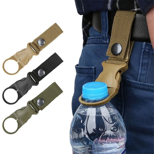 Military Style Belt Keychain Bottle Hook