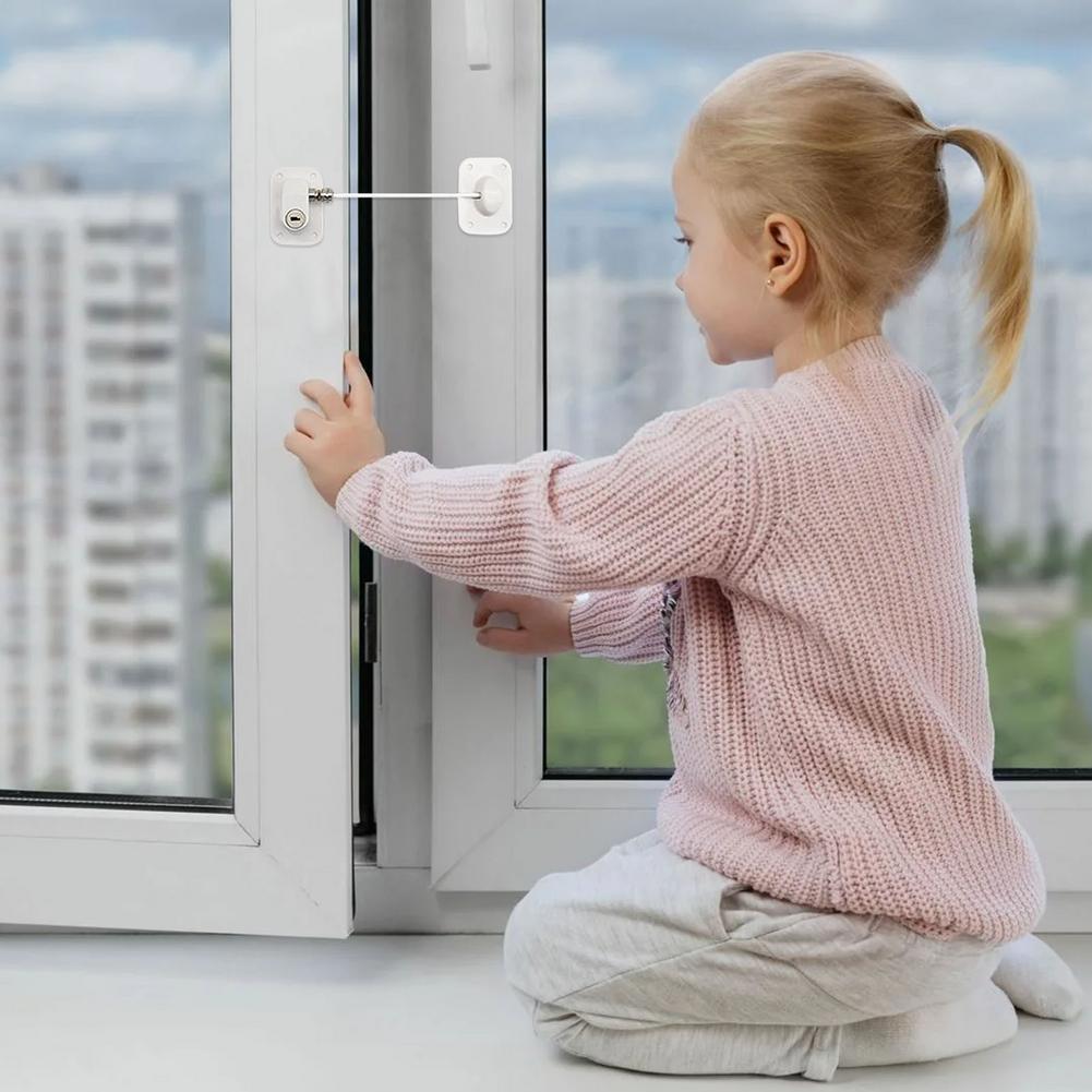 Kids Safety Sticky Window Cabinet Lock