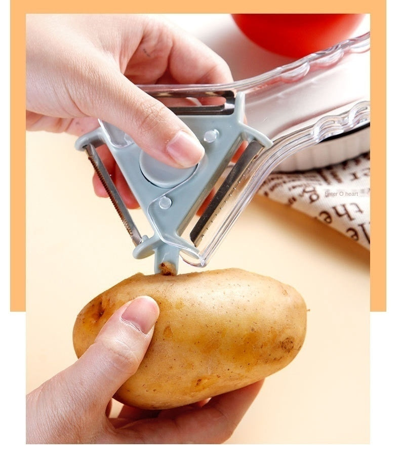 Magic Multi-Blade Triangle Vegetable Peeler