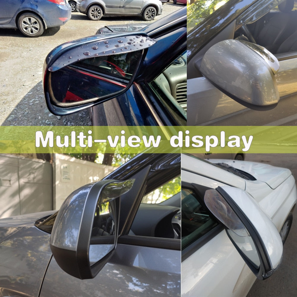 2pcs Car Rear View Mirror Rain Protector - UTILITY5STORE
