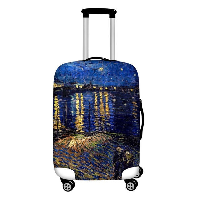 Stylish Art Elastic Travel Luggage Covers