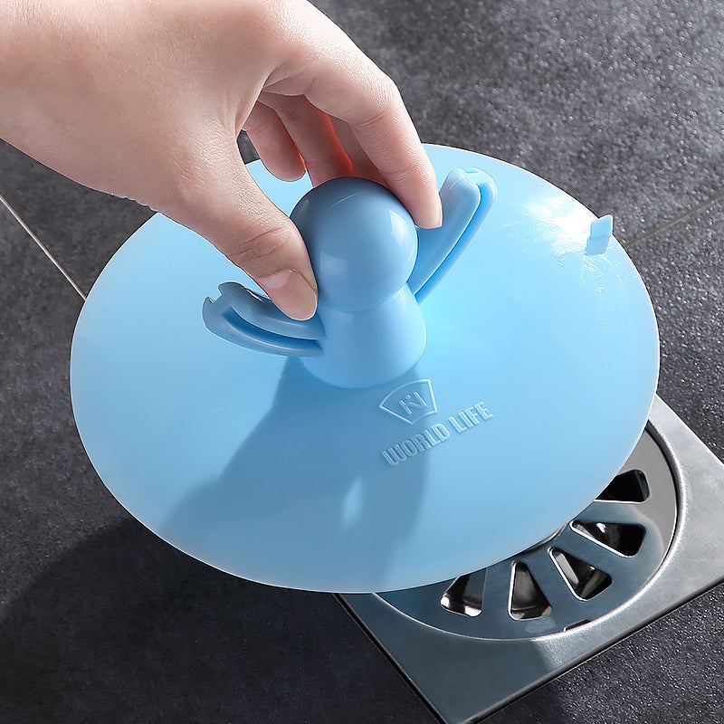 Blue Man Simple Silicone Drain Cover