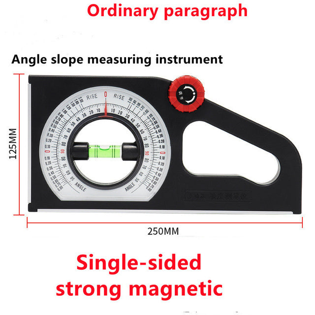 Multifunctional Magnetic Protractor Angle Finder Slope Meter