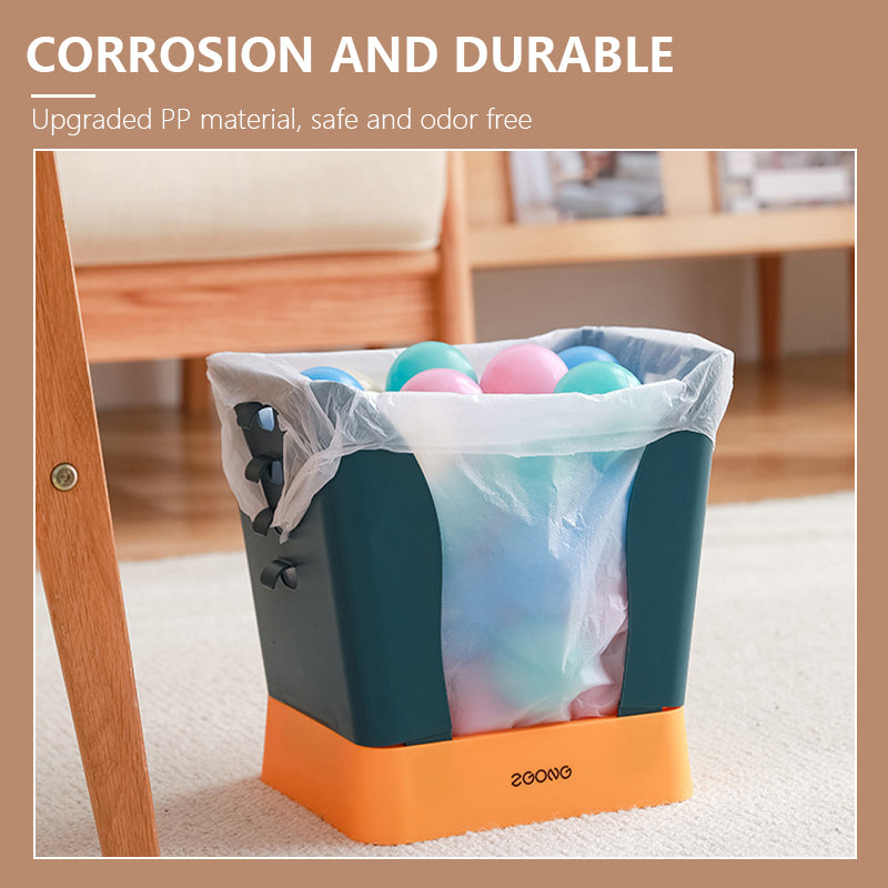 Portable Easy Pastel Trash Bag Holder