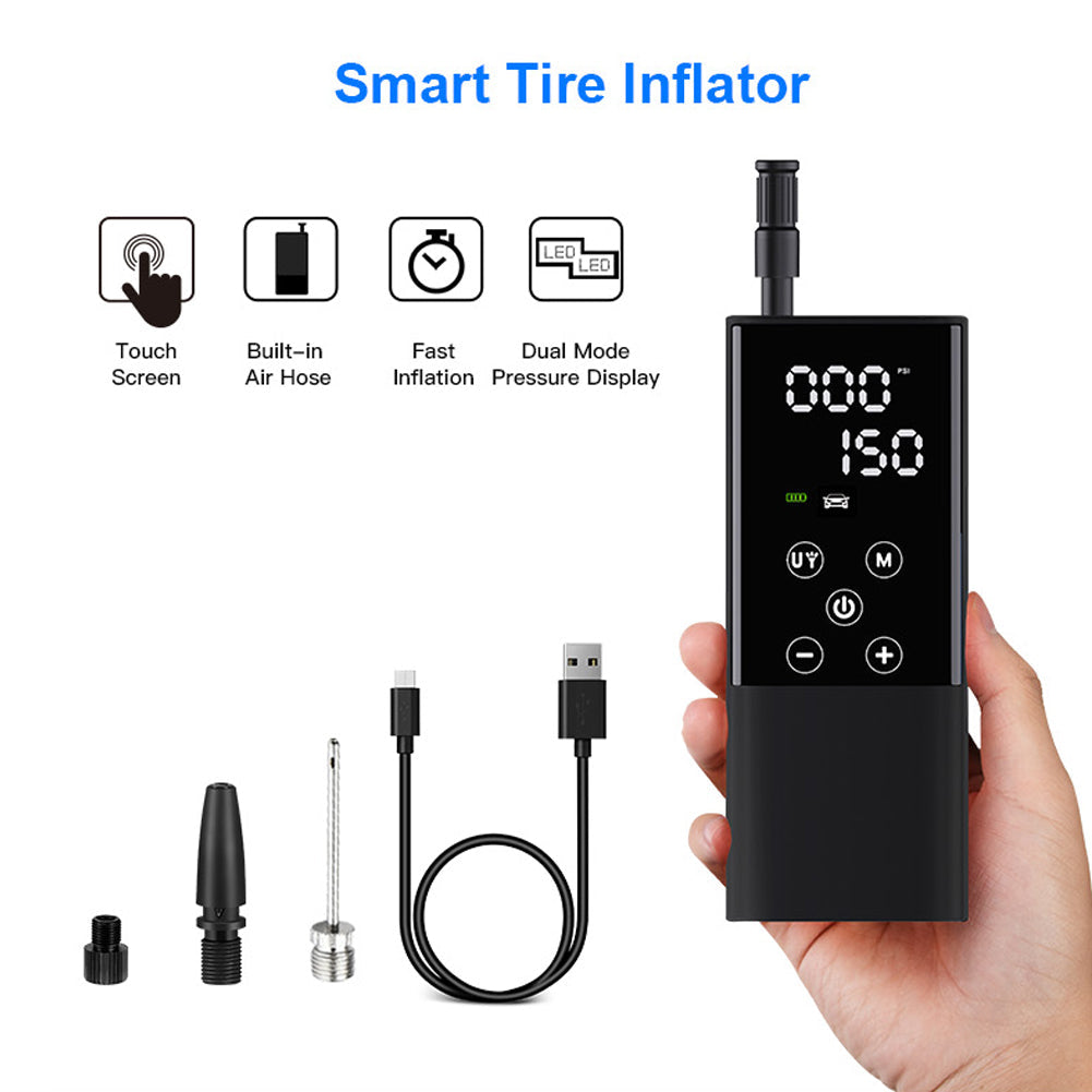 Portable Touchscreen Electric Cordless Tire Inflator