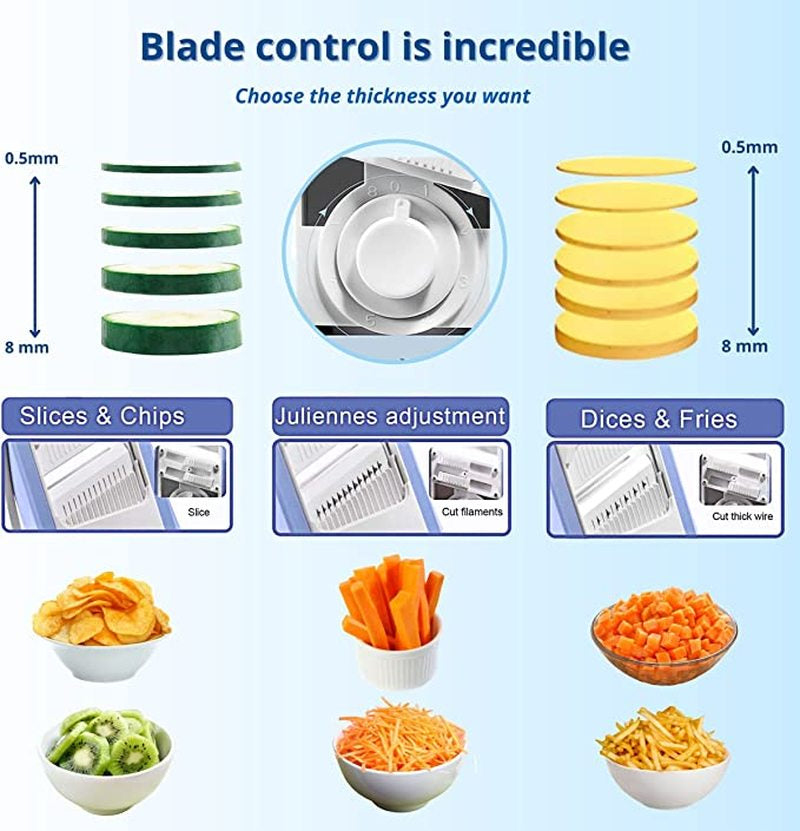 5in1 Multifunctional Easy Slicer Grater