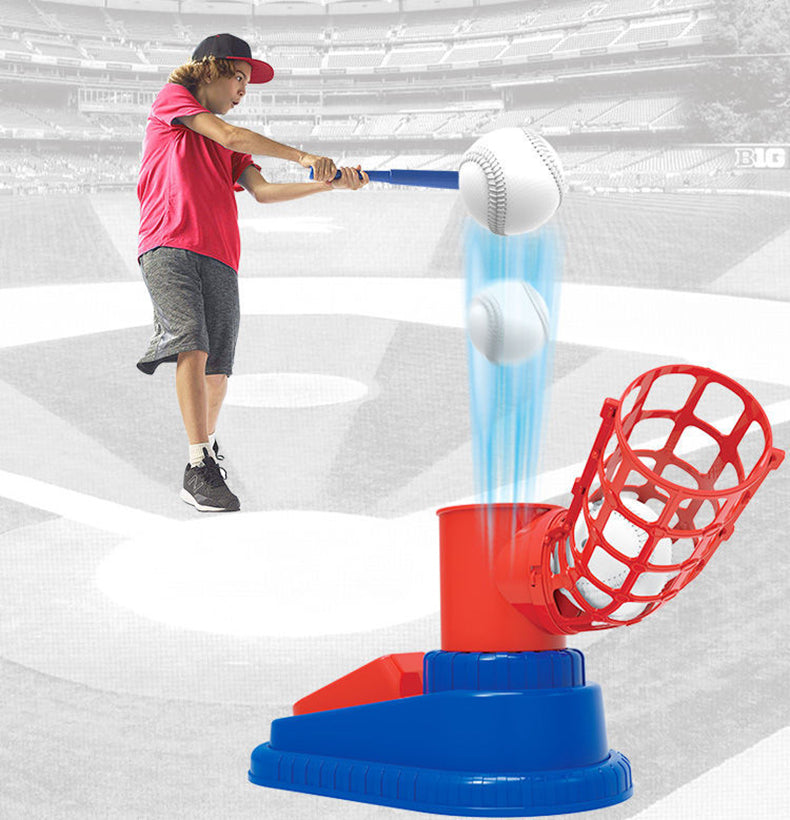 Automatic Baseball Training Ball Launcher Machine Set