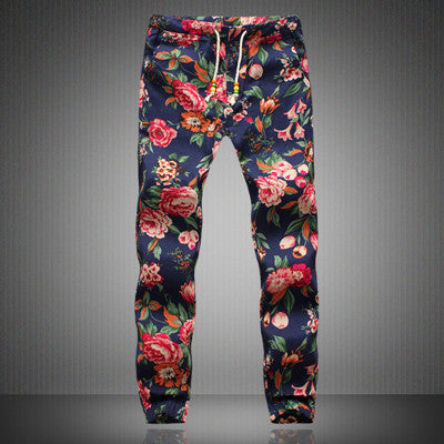 Floral Pants for Men - UTILITY5STORE