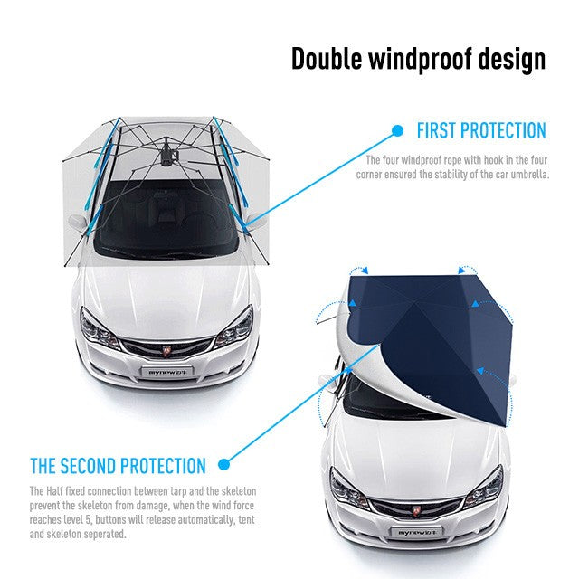 Automatic Folding Car Roof Cover Umbrella Tent