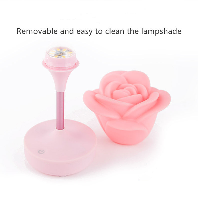 Rose Flower Romantic Touch Night Light