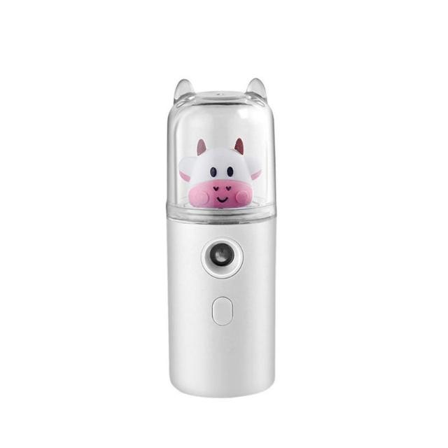USB Cartoon Animal Rechargeable Mini Face Steamer