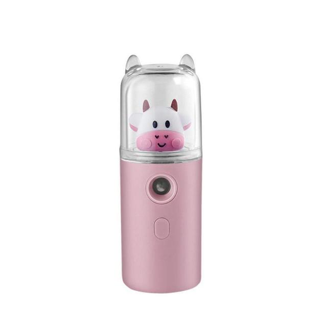 USB Cartoon Animal Rechargeable Mini Face Steamer