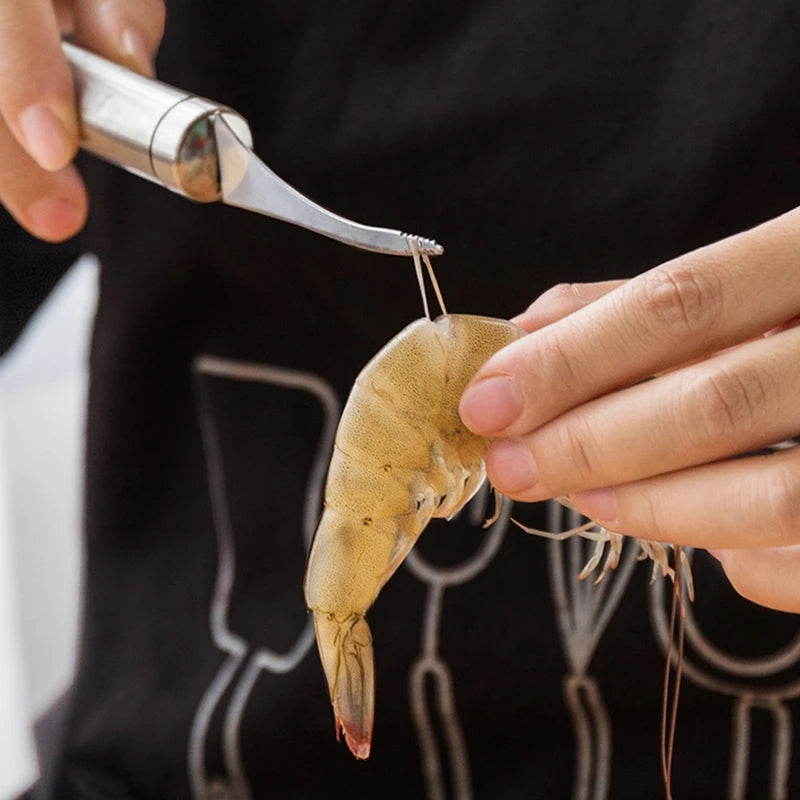 Shrimp Cleaner Stainless Steel Cutter