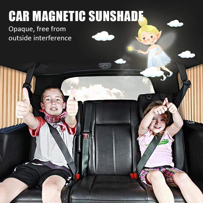 Magnetic Sun Protection Shade Car Window Curtain