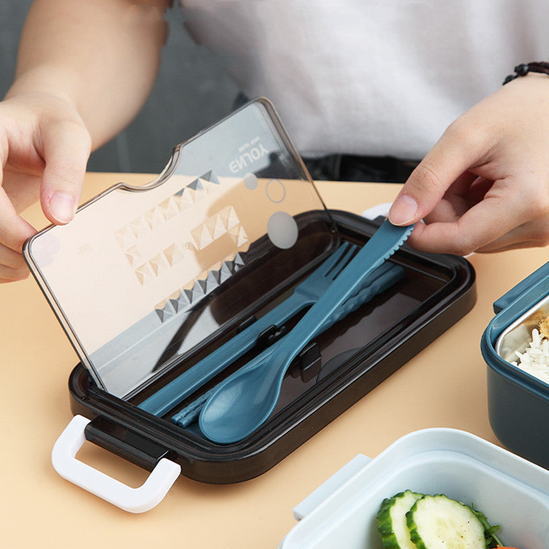 Double Layer Leak-Proof Soup Bowl Lunch Box