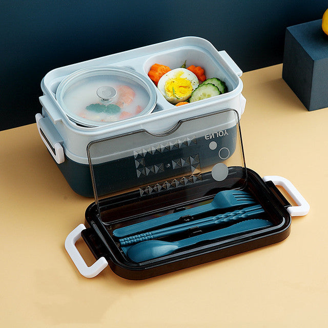 Double Layer Leak-Proof Soup Bowl Lunch Box