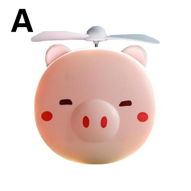 Rechargeable Piggy Mini Led Makeup Light Mirror