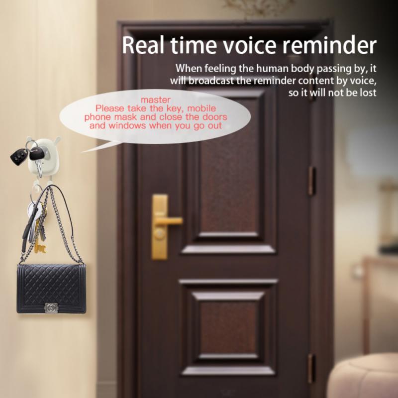 Cartoon Elf Sensor Voice Reminder Key Hook