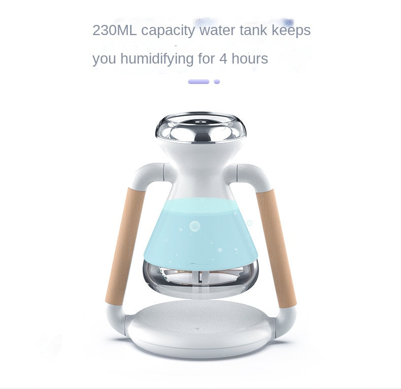 Mini Air Humidifier Wireless Phone Charger