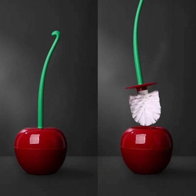 Bright Sweet Cherry Toilet Brush