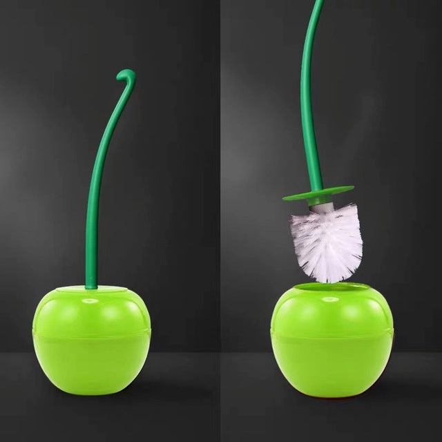 Bright Sweet Cherry Toilet Brush